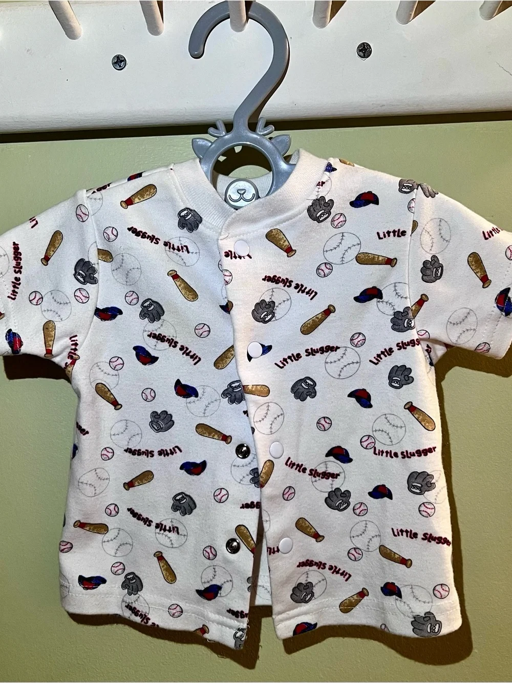 Vintage 6-9 Month Boy Overalls & Shirt